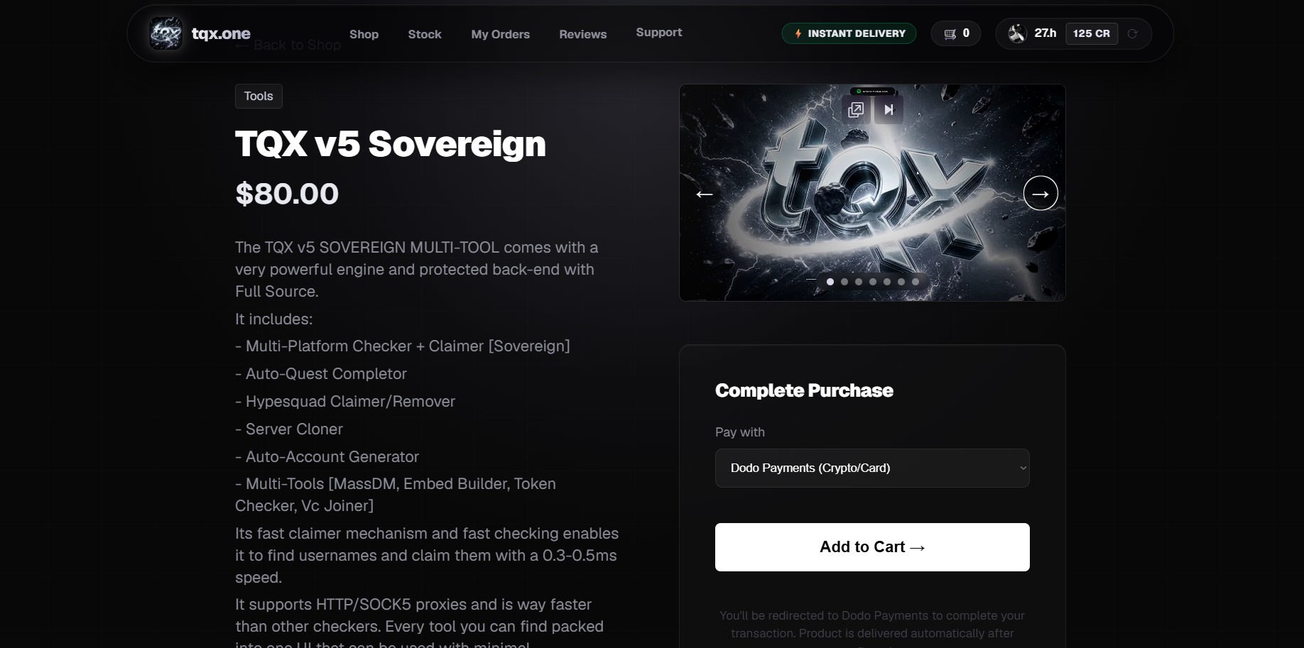 TQX.ONE STORE (DIGITAL MARKETPLACE) screenshot 7